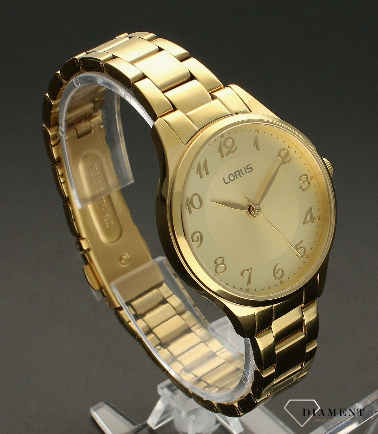 Zegarek damski klasyczny Lorus RG265VX9 w złotym kolorze RG274VX9.jpg