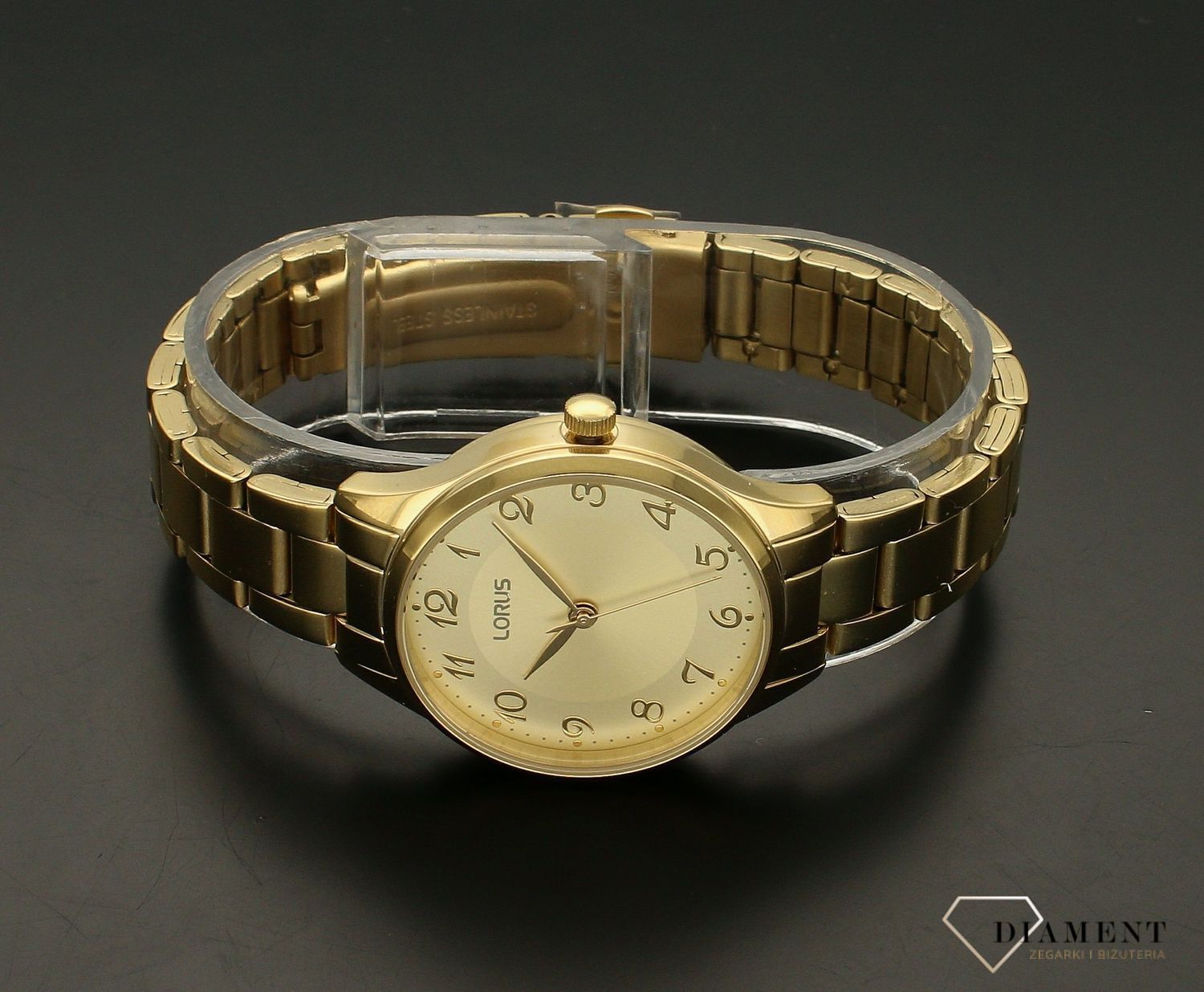 Zegarek damski klasyczny Lorus RG265VX9 w złotym kolorze RG274VX9.jpg