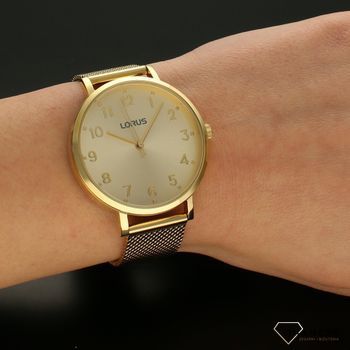 Zegarek damski LORUS 'Złota klasyka' RG278UX9. Japońskie zegarki znane są z wysokiej jakości wykonania i zastosowania w nich wielu nowoczesnych technologii (1).jpg