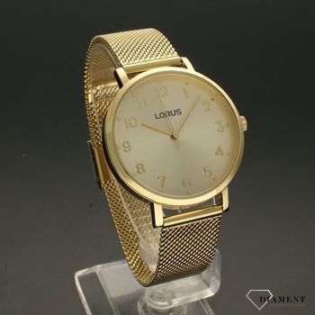 Zegarek damski LORUS 'Złota klasyka' RG278UX9. Japońskie zegarki znane są z wysokiej jakości wykonania i zastosowania w nich wielu nowoczesnych technologii (2).jpg