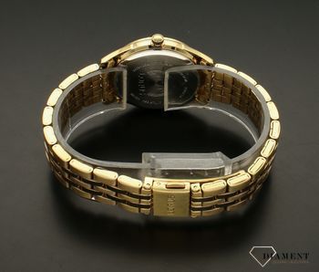 Zegarek damski złoty Lorus 'Ponadczasowy klasyk' RG278VX9. Zegarek damski złoty Lorus 'Ponadczasowy klasyk' RG278VX9. Zegarek damski w stylu minimalistycznym, który swoim wyglądem sprawia, że jest ponadczasowy. Idealny zegar (2).jpg