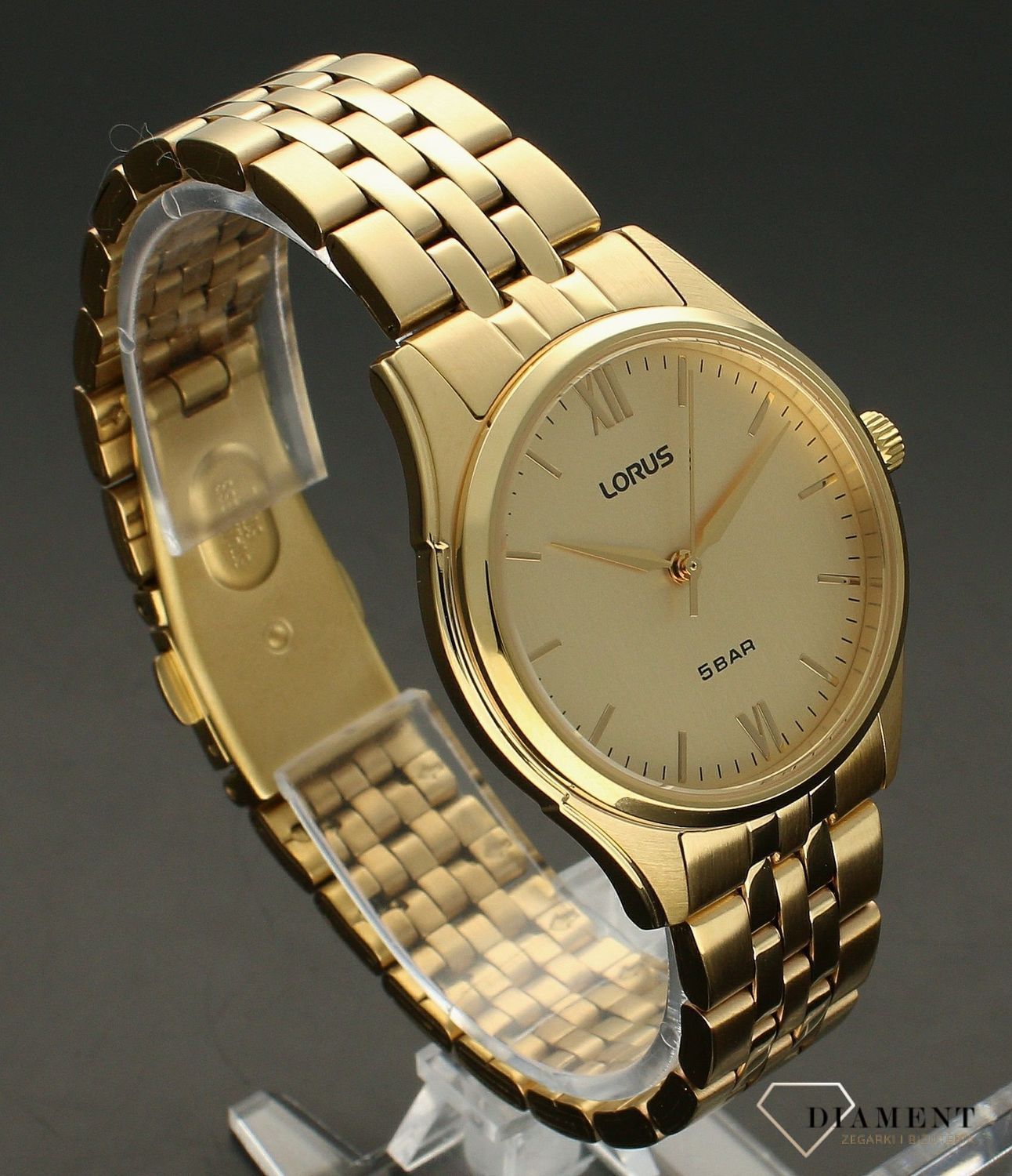Zegarek damski złoty Lorus 'Ponadczasowy klasyk' RG278VX9.jpg