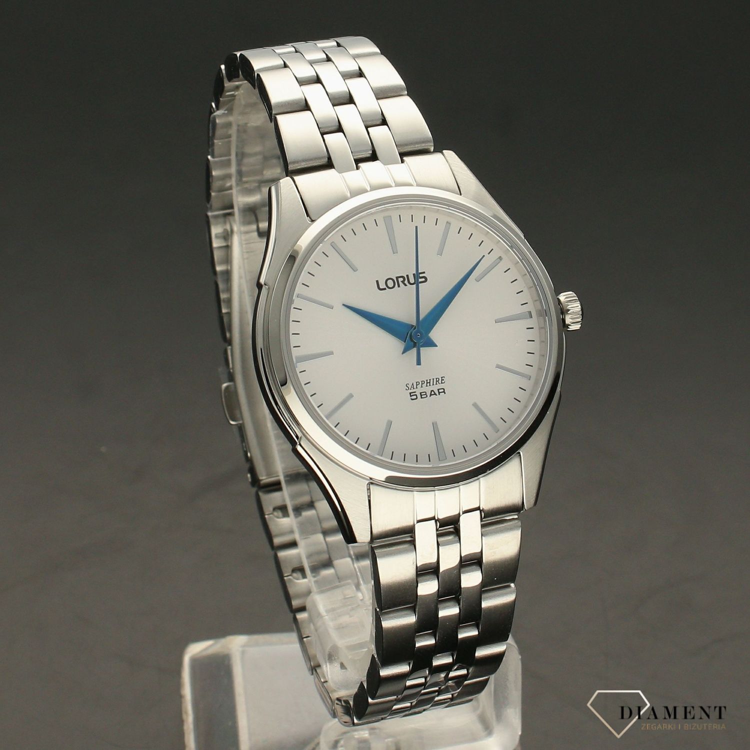 Zegarek damski na bransolecie Lorus z szafirowym szkłem RG281SX9.webp
