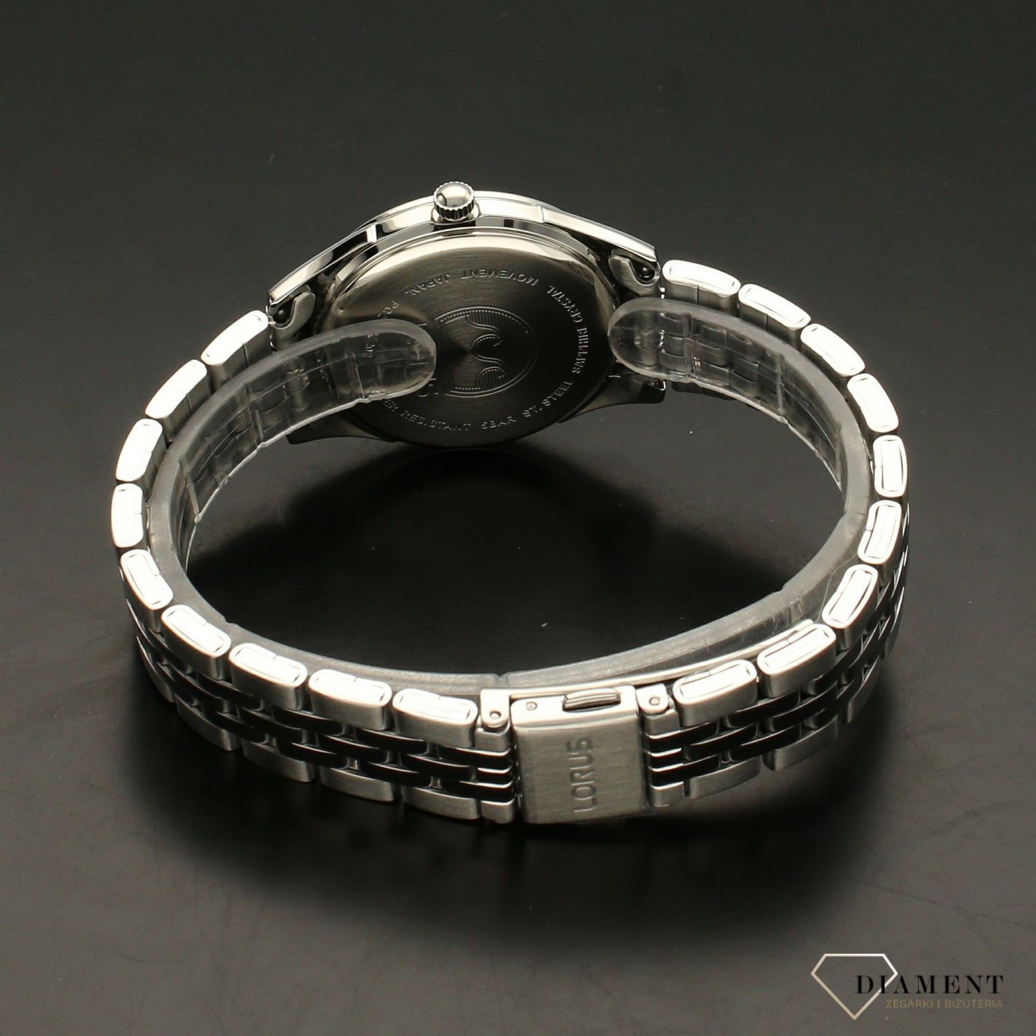 Zegarek damski na bransolecie Lorus z szafirowym szkłem RG281SX9.webp