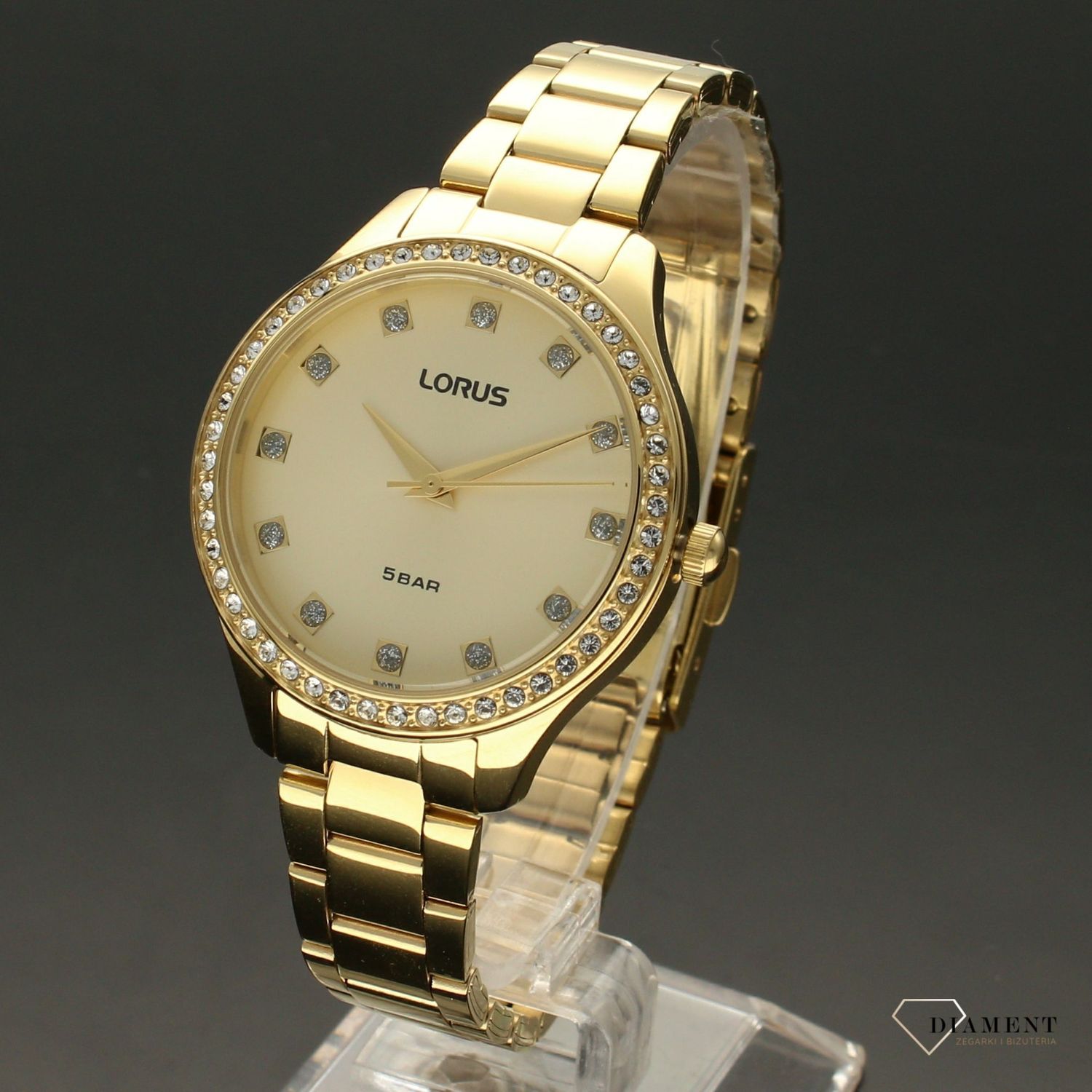 Zegarek damski Lorus  Złoto i blask  RG284RX9.jpg