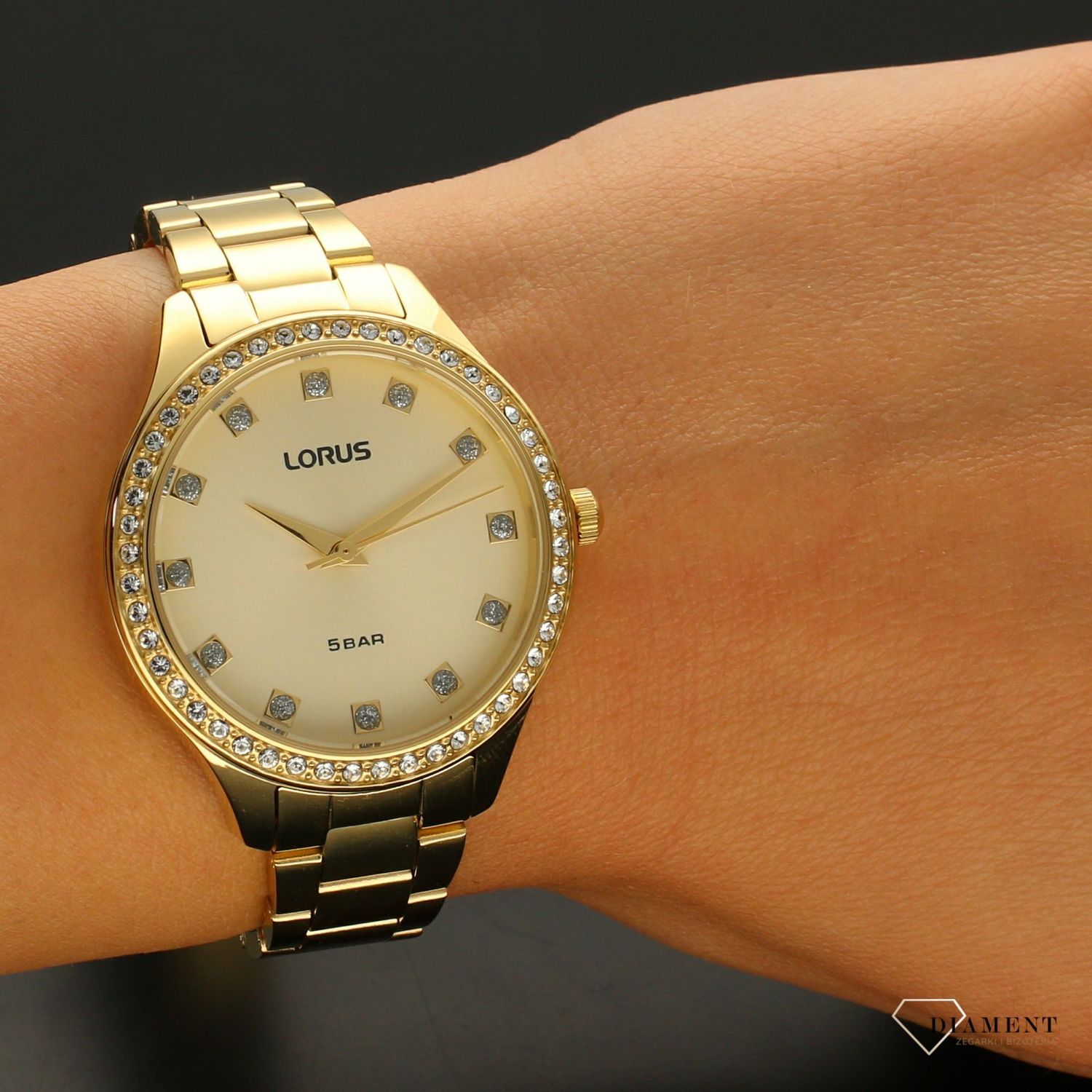 Zegarek damski Lorus  Złoto i blask  RG284RX9.jpg