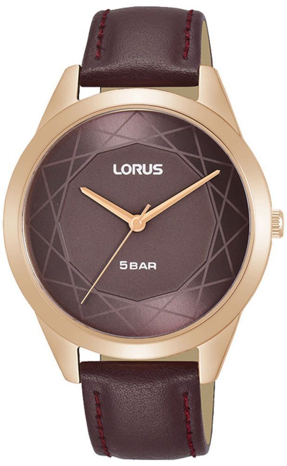 Zegarek damski na bordowym pasku Lorus RG288TX9.jpg