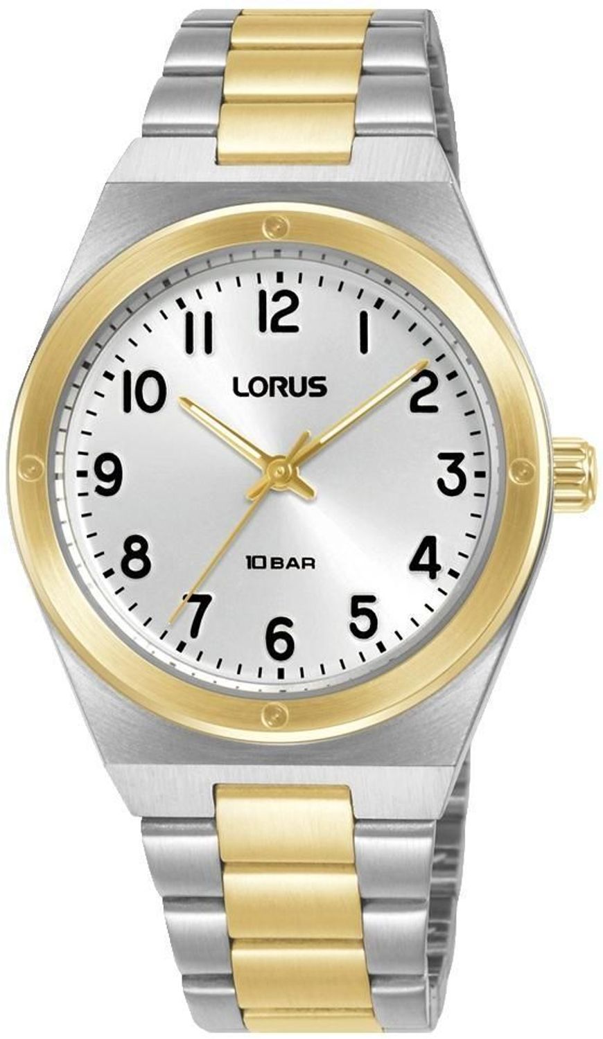 Zegarek damski Lorus RG288YX9 bicolor z czytelną tarczą i cyframi arabskimi.jpg