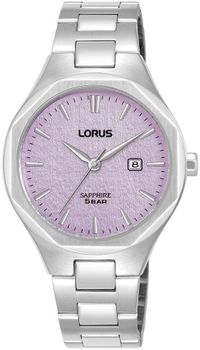 Zegarek Lorus Classic Lady RH747BX9 zegarek damski z fioletową tarczą i bransoletąf.jpg