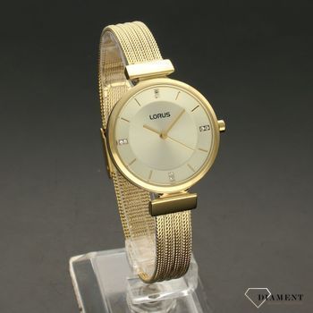 Klasyczny zegarek damski w kolorze żółtego złota. Piękny zegarek damski to świetny dodatek do wielu stylizacji. Zegarek damski. Zegarek w kolorze złotym (2).jpg