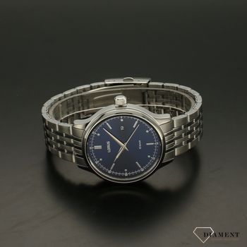 Zegarek męski na bransolecie stalowej z niebieską tarczą w wyraźnymi indeksami Lorus RH903NX9  ✓ (3).jpg