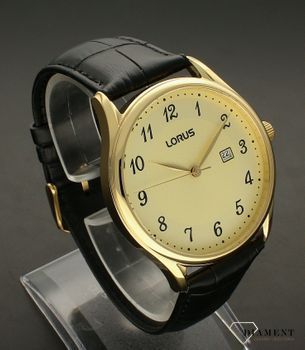 Zegarek męski klasyczny Lorus RH908PX9. Zegarek męski klasyczny Lorus to klasyczny model z odpornym na zarysowania szkłem. Kwarcowy mechanizm japoński w zegarku Lorus mieści się w stalowej, wytrzymałej kopercie (2).jpg