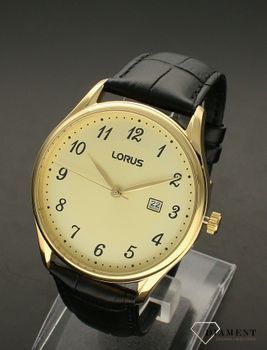 Zegarek męski klasyczny Lorus RH908PX9. Zegarek męski klasyczny Lorus to klasyczny model z odpornym na zarysowania szkłem. Kwarcowy mechanizm japoński w zegarku Lorus mieści się w stalowej, wytrzymałej kopercie (3).jpg