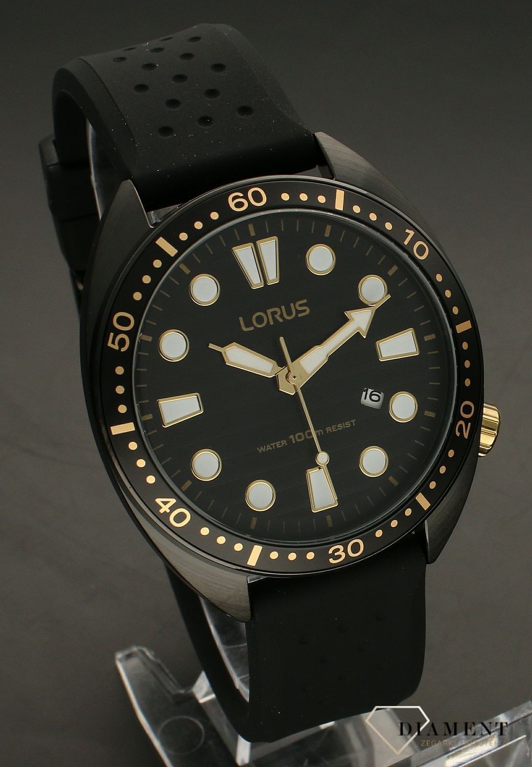 Zegarek męski Lorus Sport RH927LX9 gumowy pasek. Zegarek męski na gumowym pasku. Męski zegarek firmy Lorus. Zegarek sportowy. Idealny zegarek męski Lorus na prezent. Grawer na zegarku..jpg