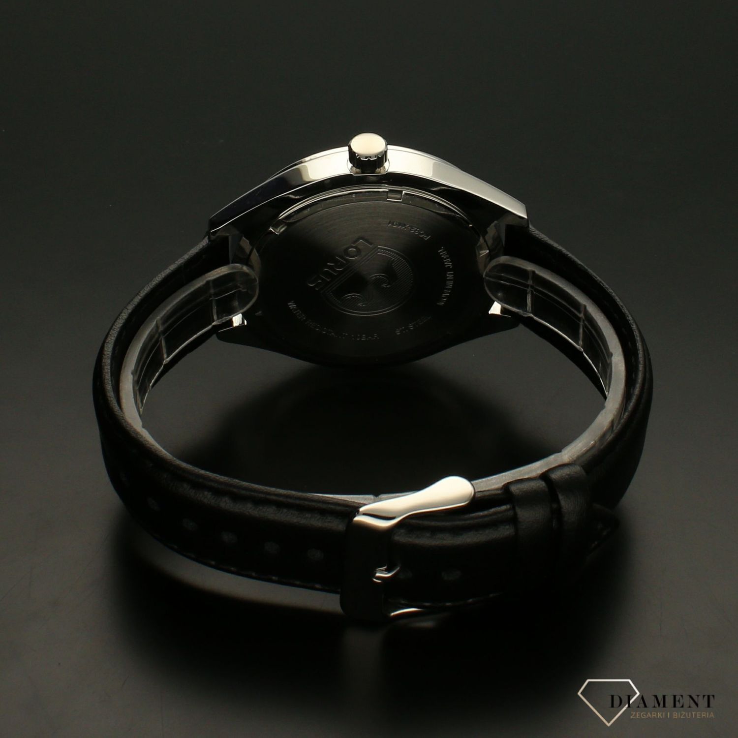 Zegarek męski Classic LORUS Czarny pasek RH941NX9.jpg