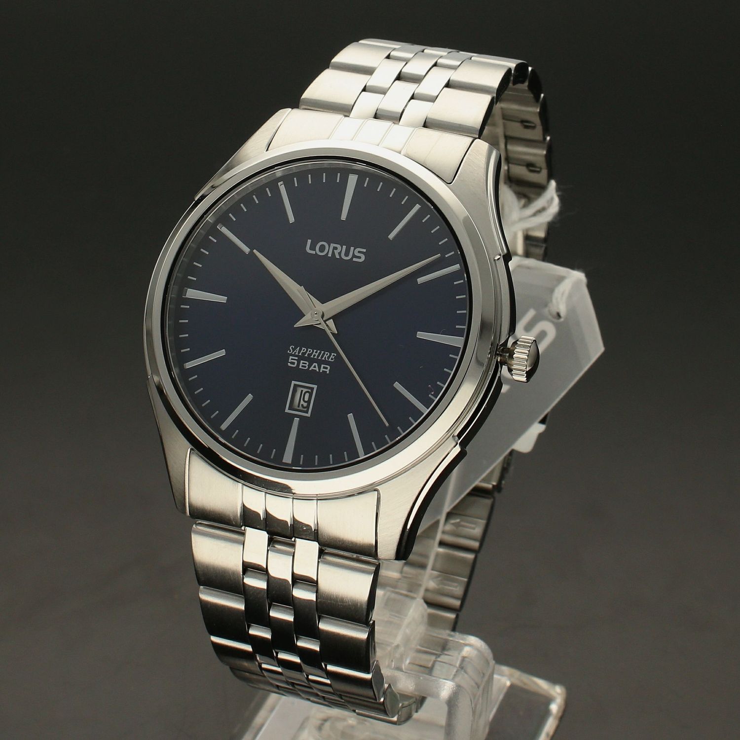 Zegarek męski na bransolecie Lorus 'Szafirowy klasyk' RH947NX9.jpg