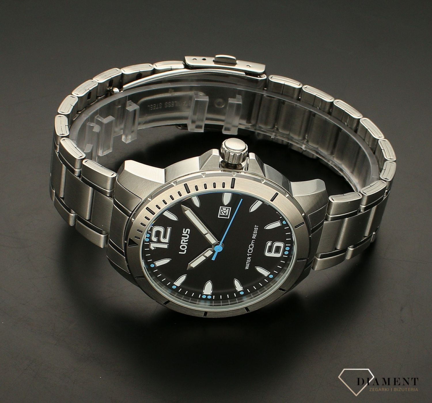 Zegarek męski na bransolecie Lorus Classic RH965JX9.jpg