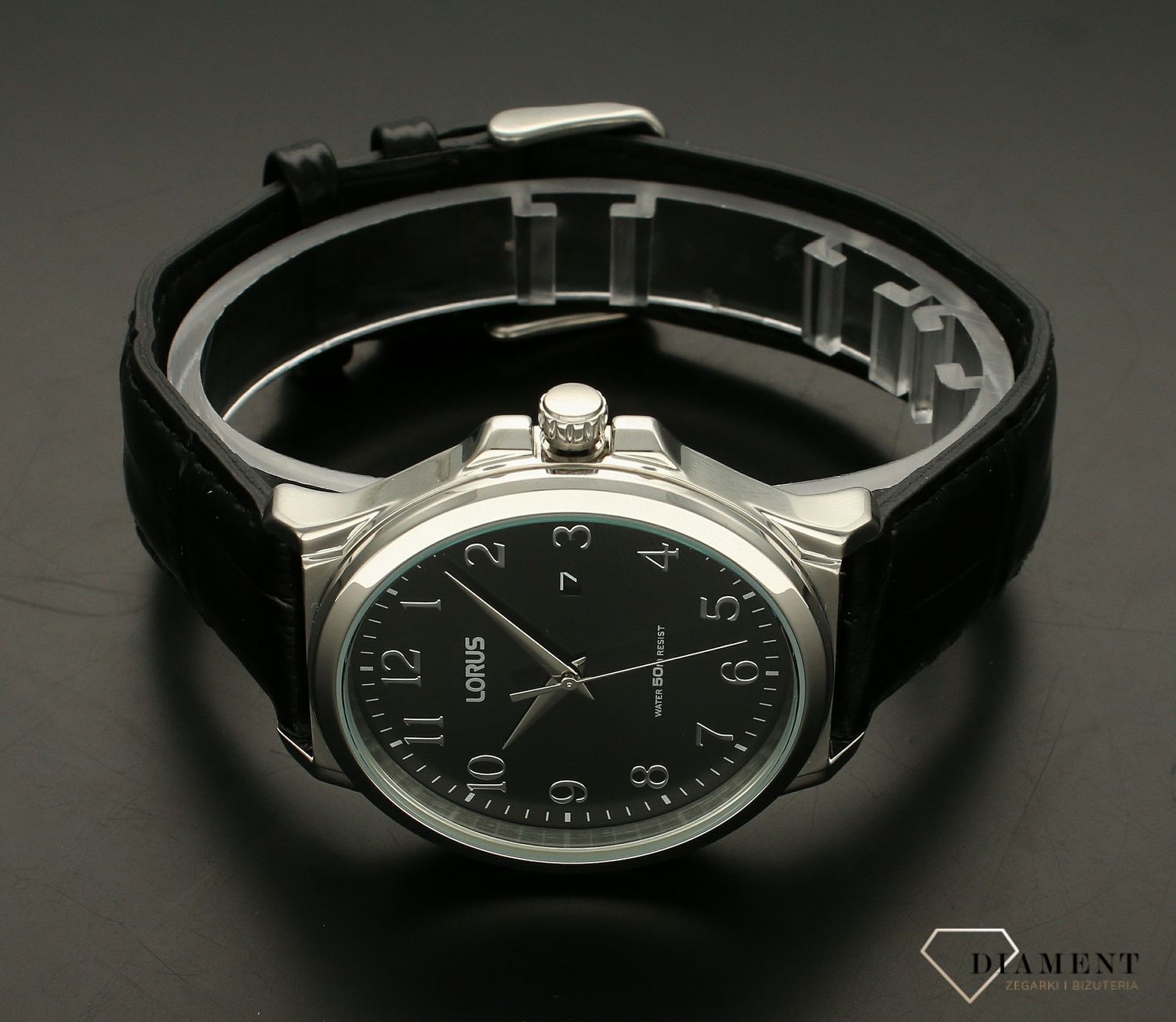 Zegarek męski Lorus Sport RH969KX8. Zegarek męski na pasku. Męski zegarek klasyczny firmy Lorus. Zegarek sportowy. Idealny zegarek męski elegancki na prezent. Grawer na zegarku..jpg