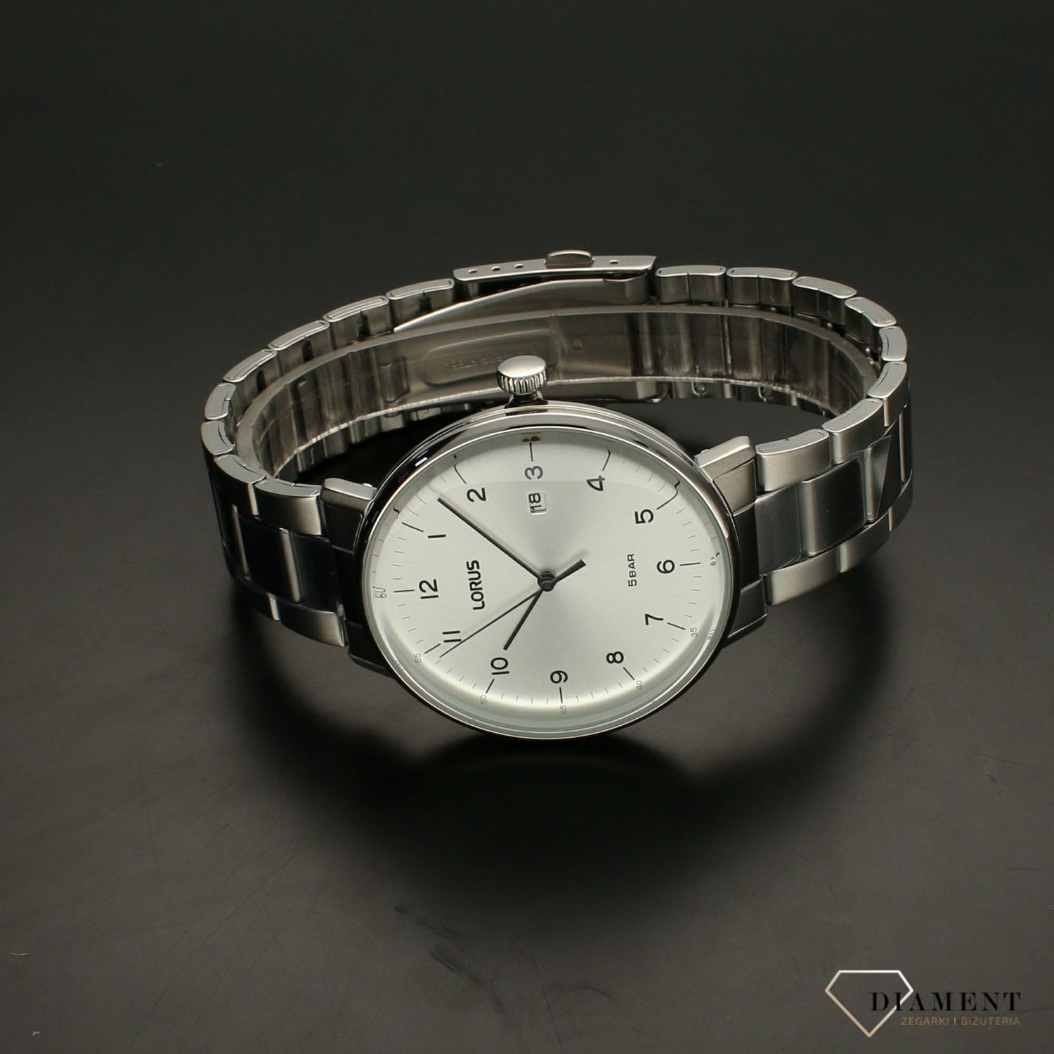 Zegarek męski na bransolecie Lorus 'Czytelne cyfry' RH981MX9.webp