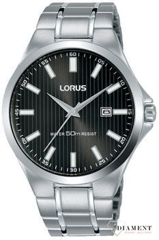 Zegarek męski Lorus na bransolecie ' Stylowe pasy'  RH991KX9.jpg