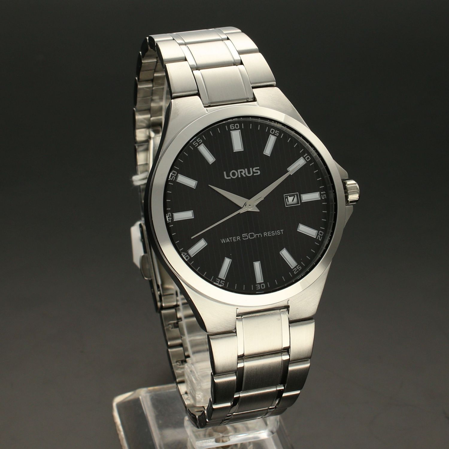 Zegarek męski Lorus na bransolecie ' Stylowe pasy'  RH991KX9.jpg