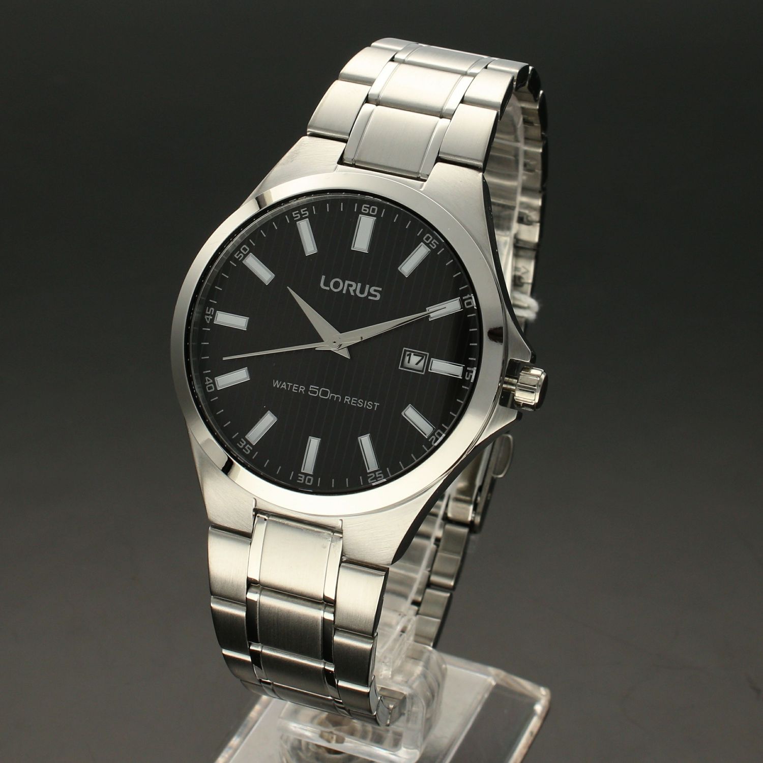 Zegarek męski Lorus na bransolecie ' Stylowe pasy'  RH991KX9.jpg