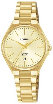 Zegarek damski złoty z szafirowym szkłem Lorus RJ272BX9.jpg