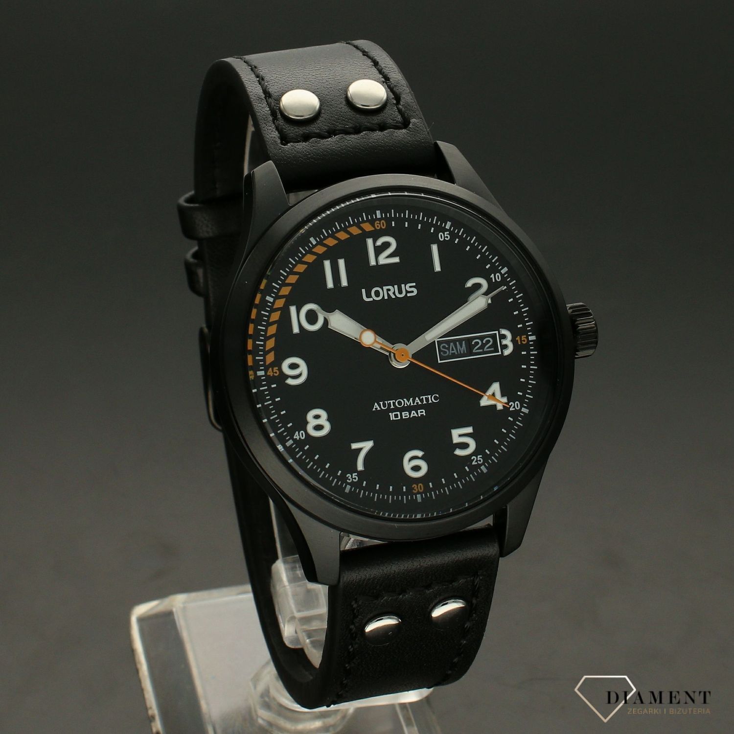 Zegarek męski na pasku w zestawie z bransoletą Lorus RL461AX9G.jpg