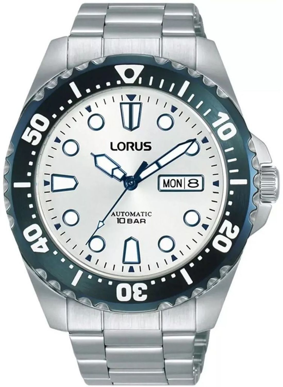 Zegarek męski Lorus Automatic na bransolecie RL477BX9.jpg