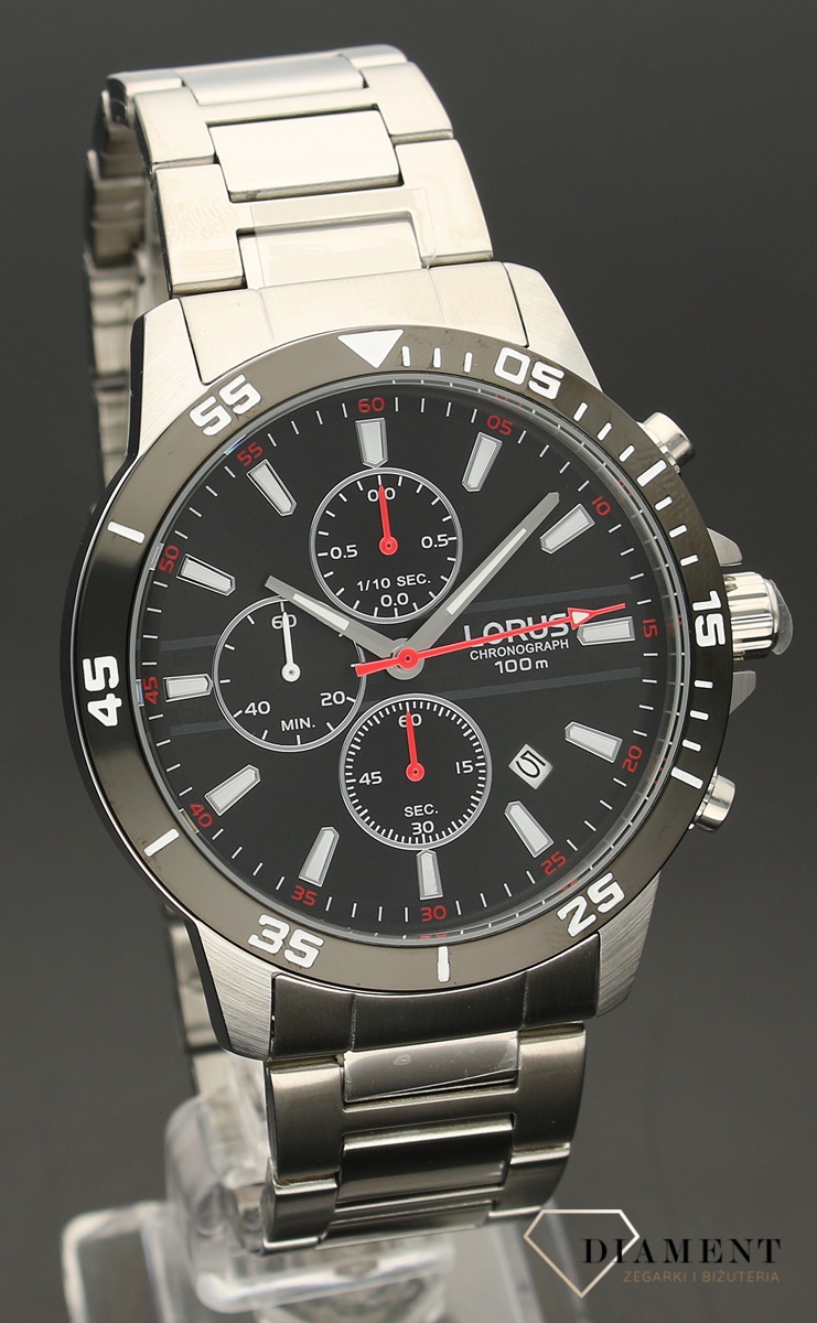 Męski zegarek Lorus Chronograph RM305FX9.jpg