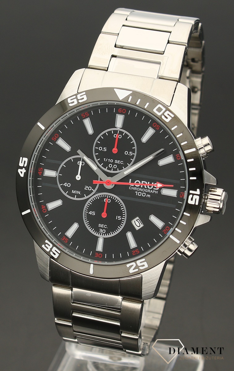 Męski zegarek Lorus Chronograph RM305FX9.jpg
