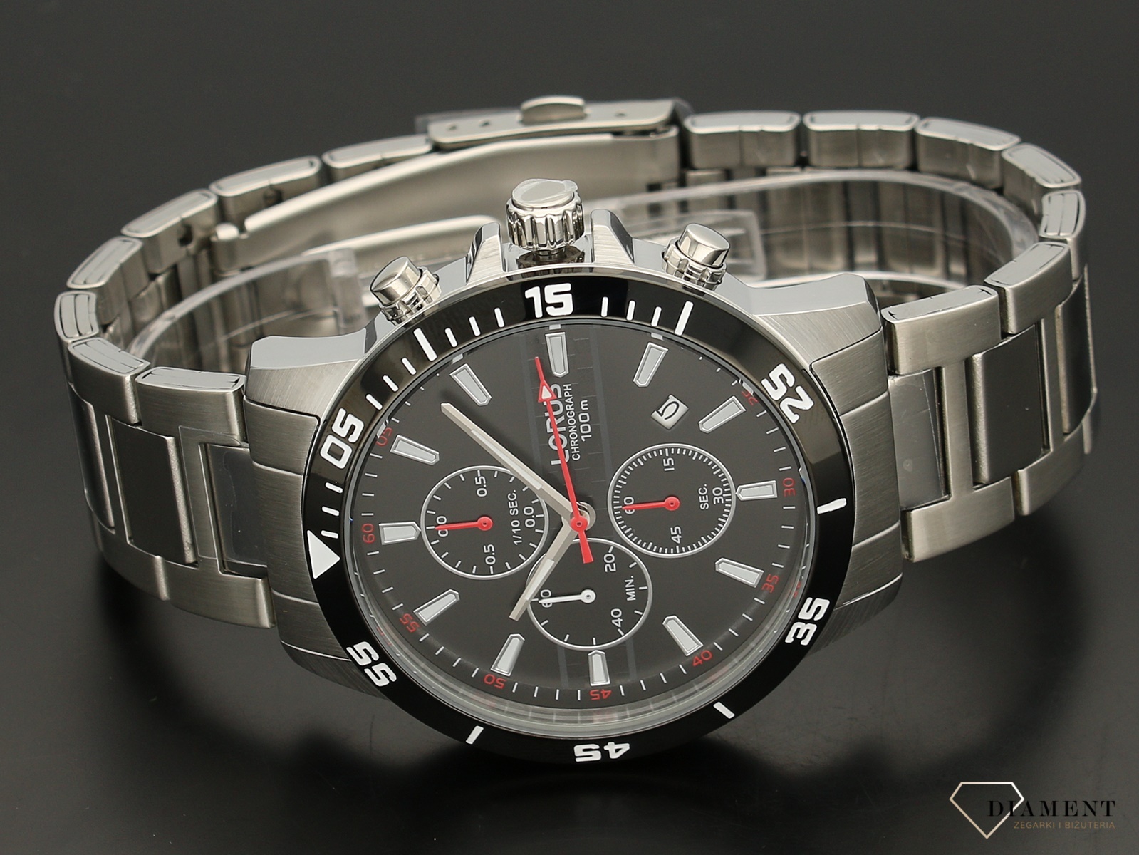 Męski zegarek Lorus Chronograph RM305FX9.jpg