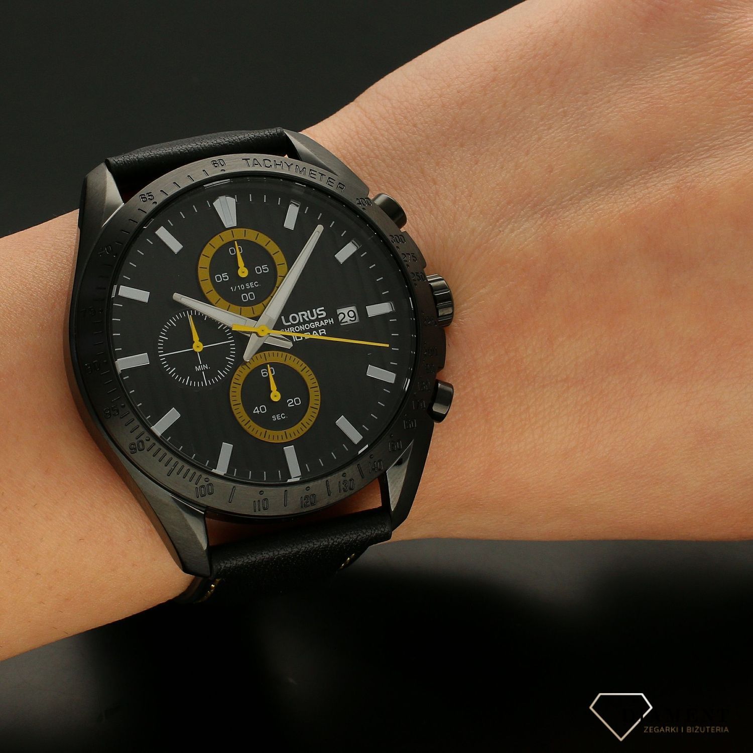 Zegarek męski na pasku 'Yellow Sport' RM309HX9.jpg