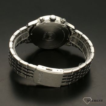 Zegarek męski na bransolecie z niebieską tarczą Lorus RM313GX9 (4).jpg