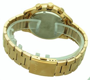 Zegarek męski Lorus na złotej bransolecie RM314JX9 . Męski zegarek z chronografem. Zegarek męski Lorus na bransolecie. Zegarek męski idealny na prezent. Zegarek Lorus w złotym kolorze (4).jpg