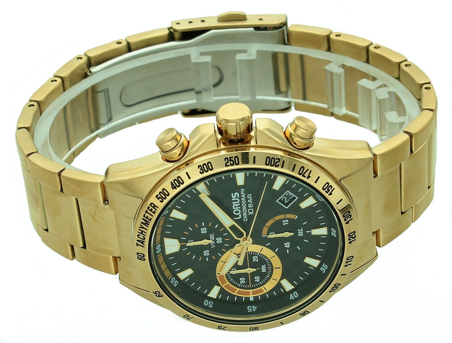 Zegarek męski Lorus na złotej bransolecie RM314JX9.jpg