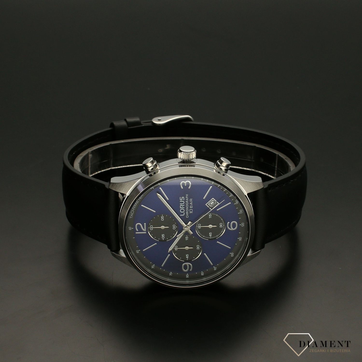 Zegarek męski na pasku Lorus 'Elegancki chronograf' RM319HX9.jpg