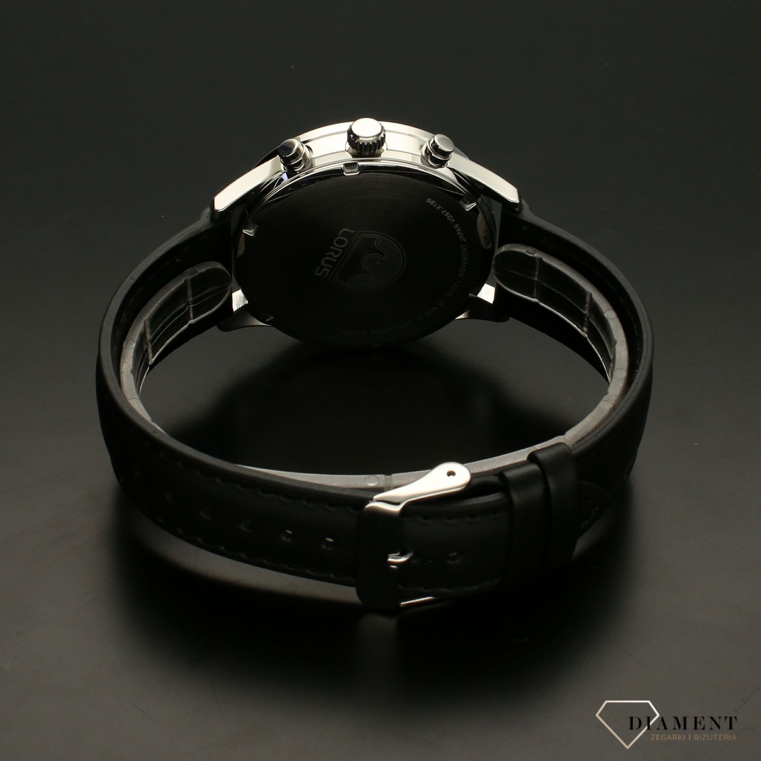 Zegarek męski na pasku Lorus 'Elegancki chronograf' RM319HX9.jpg