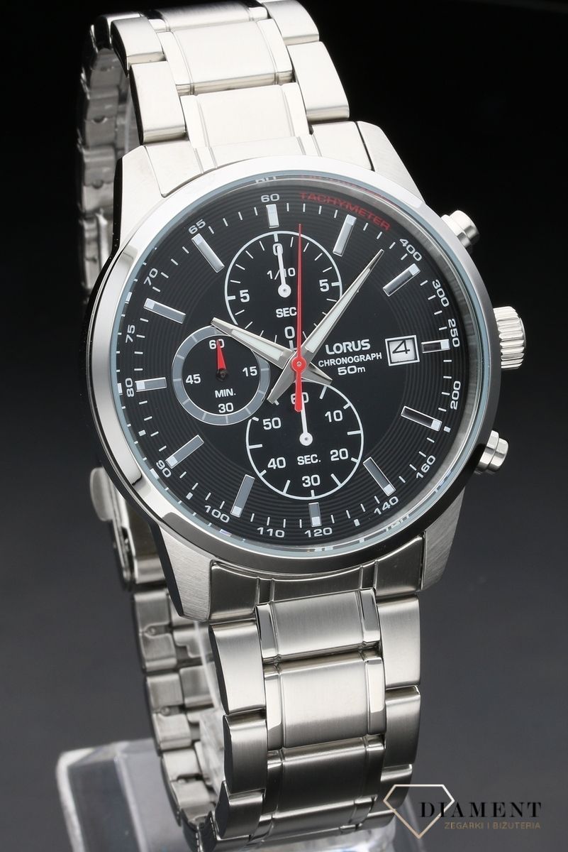 Męski zegarek Lorus Chronograph RM325DX9.jpg
