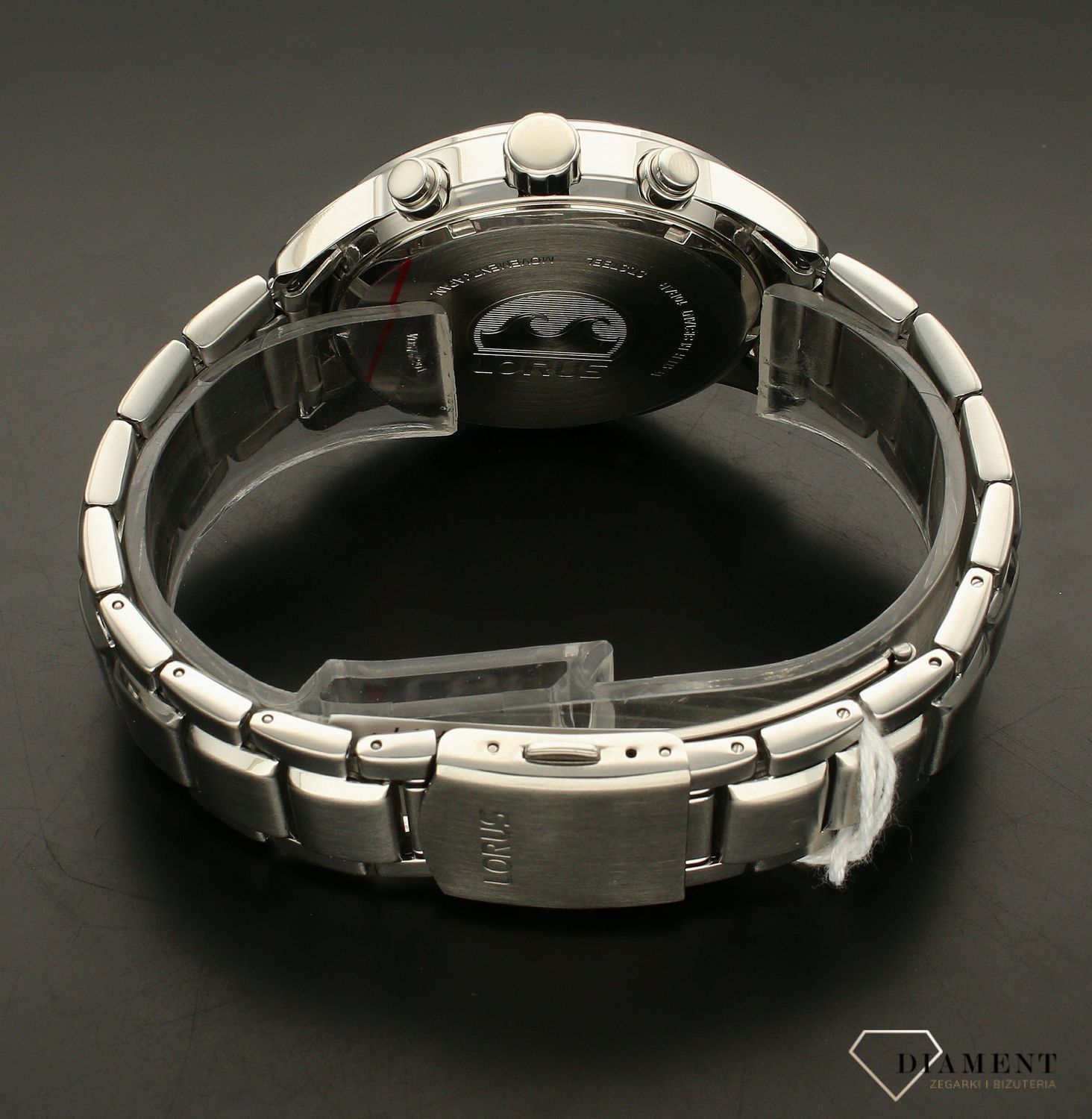 Zegarek męski Lorus na bransolecie chronograf RM327HX9.  Zeg.jpg
