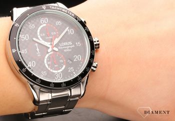 Męski zegarek Lorus Chronograph RM331EX9  (5).jpg