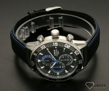 Zegarek męski Lorus Chronograph RM343FX9. Zegarek męski na pasku Lorus. Zegarek męski z chronografem. Zegarek męski na pasku. Mę (3).jpg