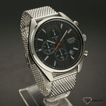 Męski zegarek Lorus na siatkowej bransolecie Lorus RM351GX9 (1).jpg