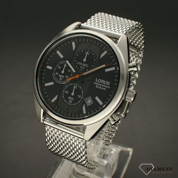Męski zegarek Lorus na siatkowej bransolecie Lorus RM351GX9 (2).jpg