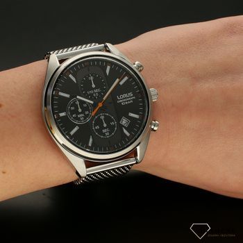 Męski zegarek Lorus na siatkowej bransolecie Lorus RM351GX9 (5).jpg