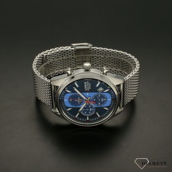 Zegarek męski na bransolecie stalowej z klasyczną z czarną tarczą w wyraźnymi cyframi Lorus RM353GX9  (3).jpg