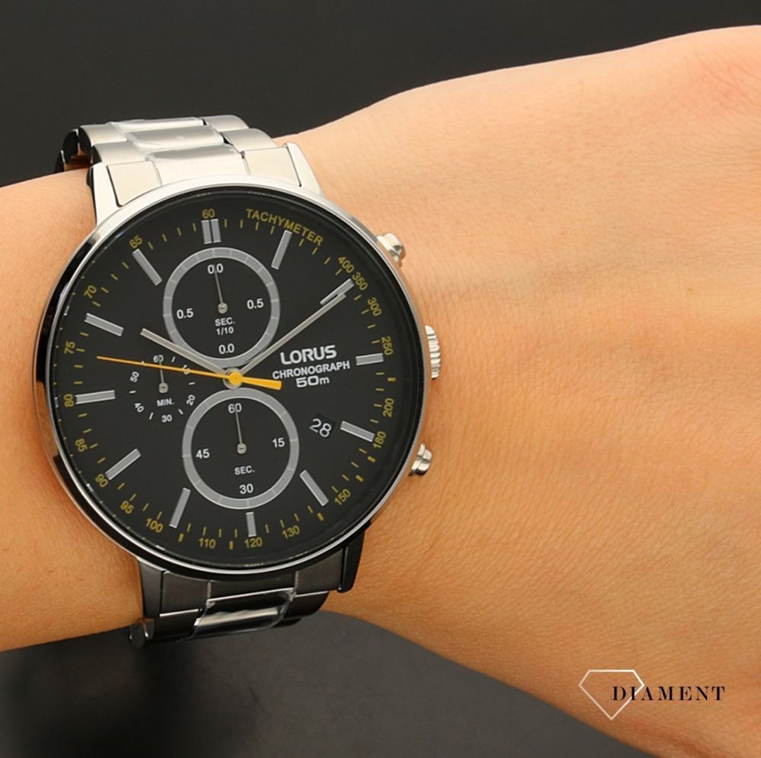 Męski zegarek Lorus Chronograph RM355FX9.jpg