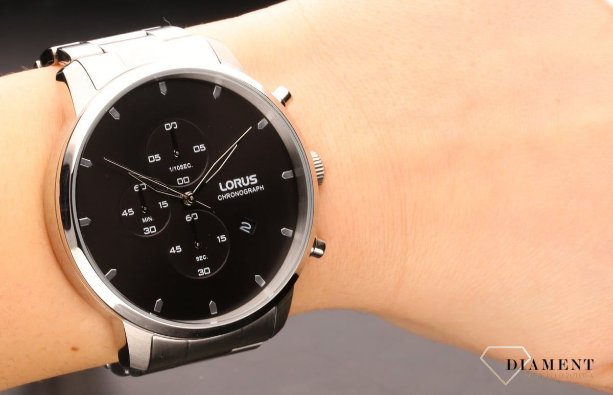 Męski zegarek Lorus Chronograph RM357EX9.jpg