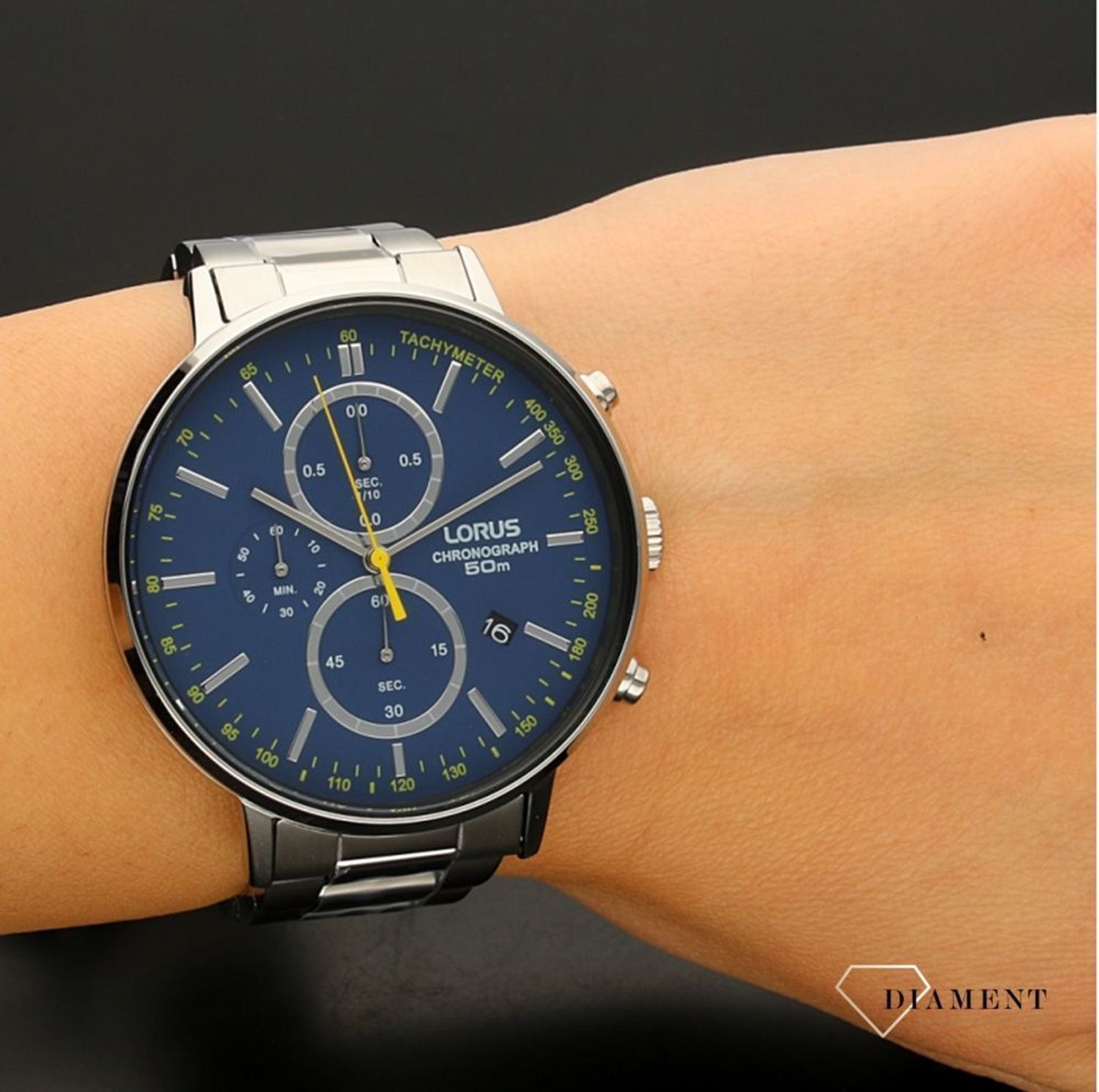 Męski zegarek Lorus Chronograph RM357FX9.jpg