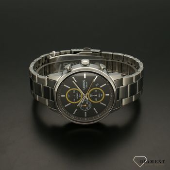 Zegarek męski LORUS Klasyczny Chronograph RM395GX9. Idealny zegarek męski do codziennego użytkowania oraz ważnych spotkań. Zegarek ze strebrną bransoletą (4).jpg